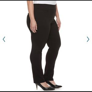 Apt. 9 Black Straight Leg Women's Pants